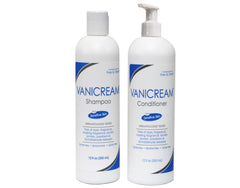 Vanicream Champú 12 onzas, vista frontal, uso diario suave para cuero cabelludo sensible.