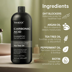 VANIDOX cabello con volumen y brillo gracias a la fórmula enriquecida.