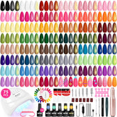 VANREESA gel nail kit with 75pcs setup for salon-like at-home manicures