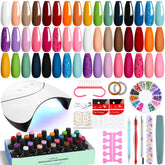 VANREESA kit de gel uñas con caja regalo: perfecto para empezar manicura en casa