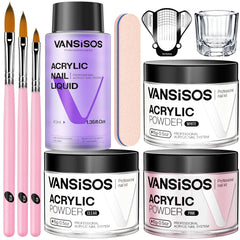 VANSISOS kit uñas acrilicas inicio: todo lo necesario para empezar con confianza