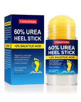 Vanuzitara crema urea60 barra, empaque práctico para uso diario.