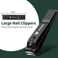 Cortaúñas VANWIN curvo para dedos, ergonomía y control