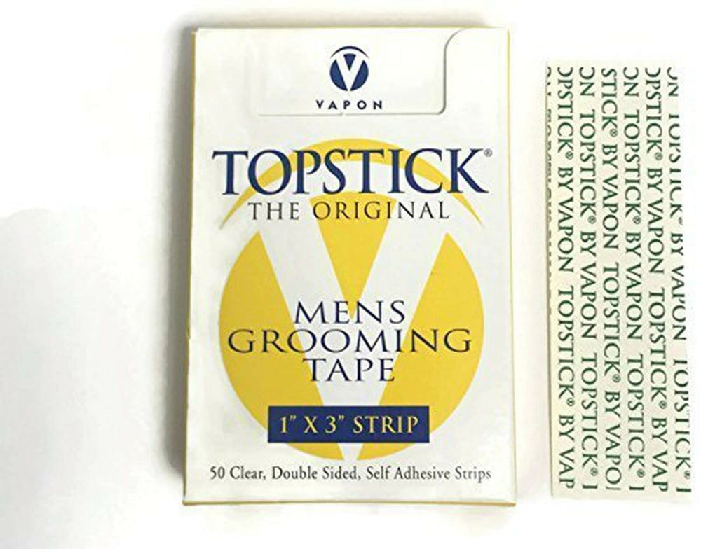 Vapon Topstick, tiras adhesivas 1x3 para fijar pelucas con sujeción estable