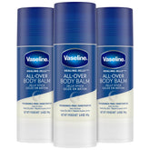 Vaseline All-Over Body Balm Stick packaging shows portable hydration.