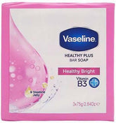 Vaseline Brillo Saludable barra jabón para hidratación suave y piel radiante