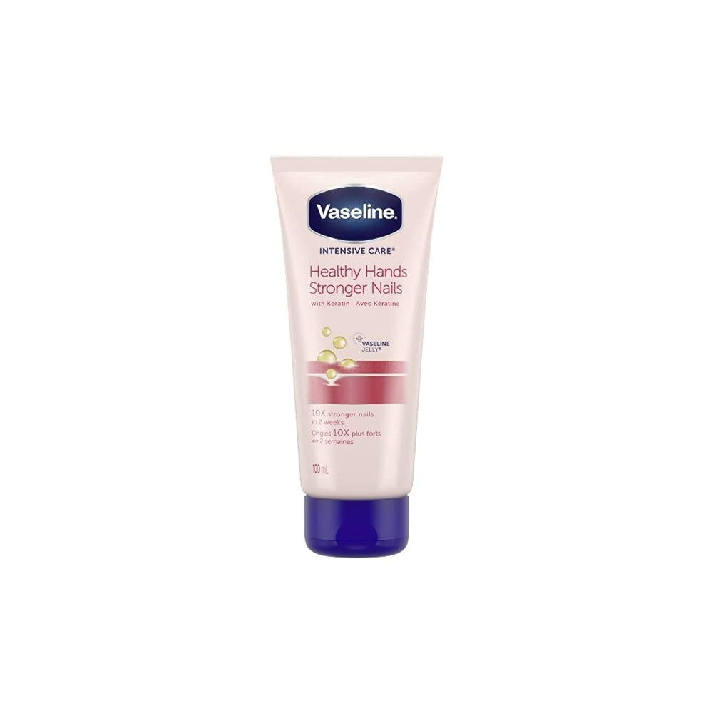 Vaseline Intensive Care para manos y uñas, aplicación suave y eficaz.