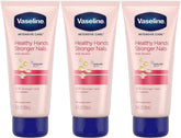 Vaseline para manos: enfoque en manos suaves y uñas fortalecidas.