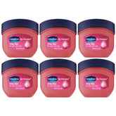 Vaseline Rosy Lips, bálsamo labial en mini tarro, para hidratación rápida.