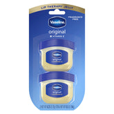Vaseline Lip Therapy Original Mini: envase portátil para hidratación de labios.