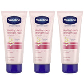 Loción Vaseline para manos con keratina hidrata y cuida las uñas con uso diario.