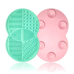 Vasterqua mat limpieza brochas con ventosas traseras para fijar durante la limpieza.