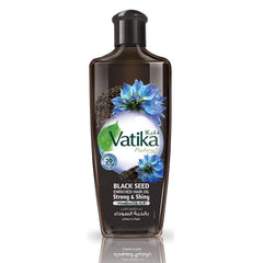 Vatika Naturals Dabur aceite semilla negra en frasco 300 ml para cabello saludable