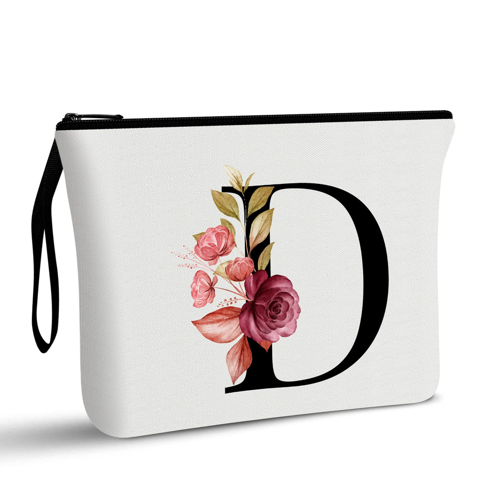 Bolsita de maquillaje Vavabox personalizada con iniciales, ideal como regalo.