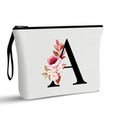 Vavabox bolso de maquillaje con letra A-Z personalizada, regalo único para ella.