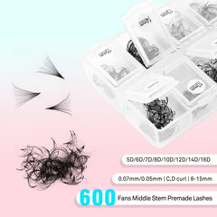 VAVALASH PBT negro de Corea para extensiones ligeras y duraderas
