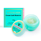 Remover crema VAVALASH para pestañas, disuelve adhesivo con rapidez y sin residuo.