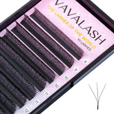 VAVALASH W-shaped 3D premade fans for fuller, softer lash volume.