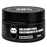 Vbolre Stimulateur-barbe : bouteille prête pour hydrater la peau et les poils.