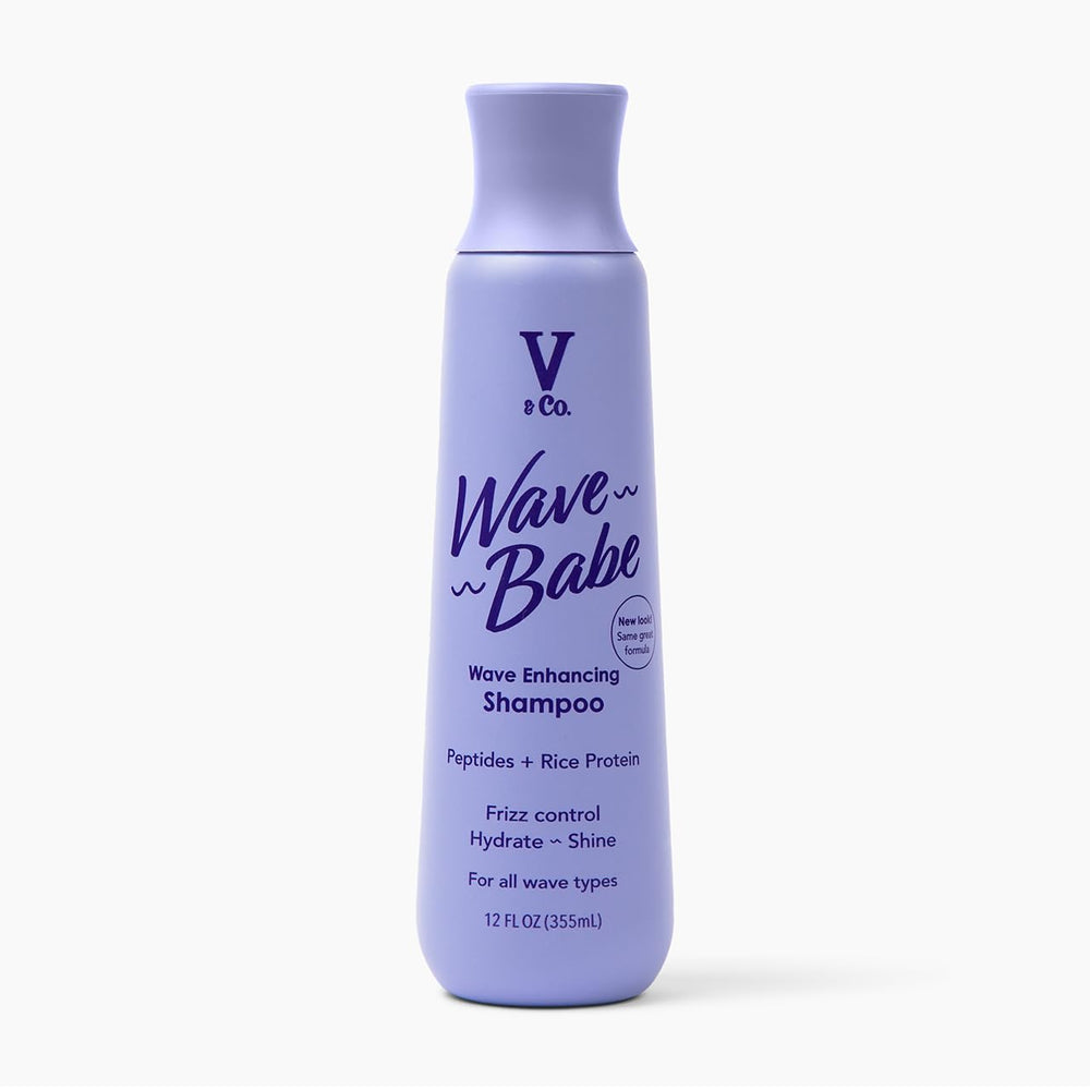 V&Co Champú ondulado para definición de ondas en botella