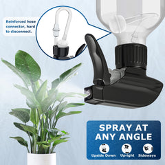Veco botella con boquilla ajustable para spray fino y uniforme