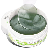 VELAMO ADVANCED parches ojos aloe-retinol para ojeras más brillantes.