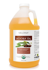 Velona Aceite de Jojoba en botella de 1,89 L para uso diario