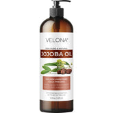 Velona aceite de jojoba: frasco con bomba para hidratación facial diaria