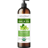 Velona Amla Oil, botella de 236 ml para hidratación capilar.