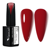 VENALISA Esmalte gel rojo brillante para color intenso y duradero