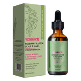 Venrock aceite cabelludo romero: frasco para nutrición diaria.