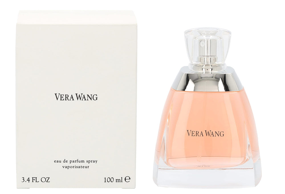 Vera Wang Eau de Parfum, frasco elegante para uso diario y estilo sofisticado.