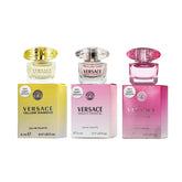 Versace Bright Crystal Absolu miniatura de 5 ml para uso nocturno