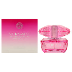 Versace Brillo Cristal Absolu, botella frontal elegante para realzar tu presencia.
