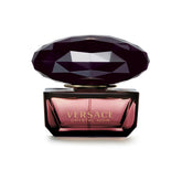 Versace Crystal Noir, botella frontal, ideal para uso nocturno y ocasiones especiales.