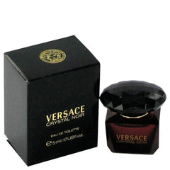 Versace Crystal Noir mini frasco fragancia para dama, ideal para eventos nocturnos