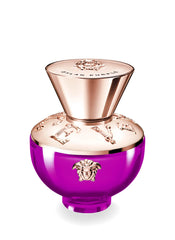 Versace Dylan Morado: botella de perfume elegante para ocasiones especiales.
