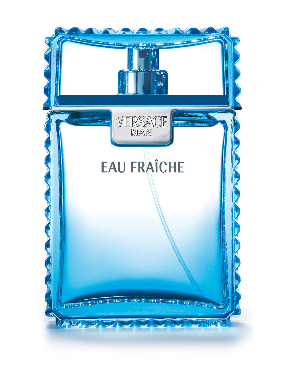 Versace Man Eau Fraiche desodorante spray, frasco frontal para uso diario con aroma fresco