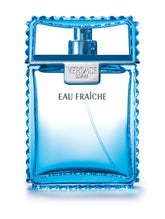 Versace Man Eau Fraiche desodorante spray, frasco frontal para uso diario con aroma fresco