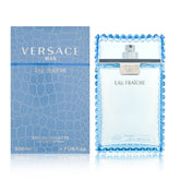 Versace Man Eau Fraiche frasco elegante para uso diario y aroma cítrico