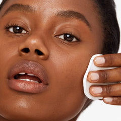 Versed Skin Soothe Toner texture swatch delivering milky hydration.