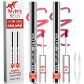 Vevivia Beauty labial-tinte duo nude mauve para definición duradera