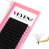 VEYES INC abanico de volumen en bandeja para técnica de volumen rápida