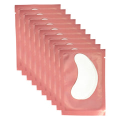 Parche hidrogel rosa de VEYES INC para ojos, hidrata y ofrece confort suave.