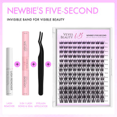VEYESBEAUTY bandes souples pour cils - confort durable.