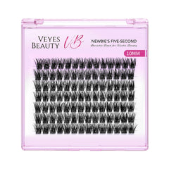 VEYESBEAUTY agrupaciones de pestañas con fibra PBT suave para un acabado ligero.