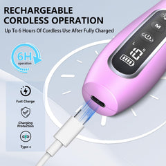 Lima eléctrica de uñas VFD con diez velocidades para adaptarse a cada uña.