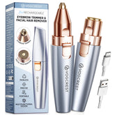 VG VOGCREST afilador cejas y rostro 2 en 1 para acabado suave