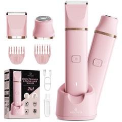 VG VOGCREST bikini-trimmer con hojas cerámicas para afeitado suave