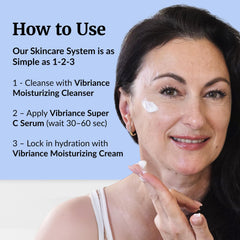 Vibriance contiene squalane vegetal para hidratación suave de la piel.